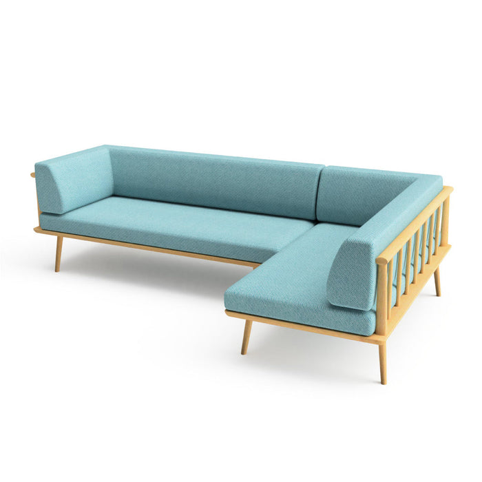 カウチ（右肘付き）+カウチ（右肘付き） /W259 /D146 /ビーチ