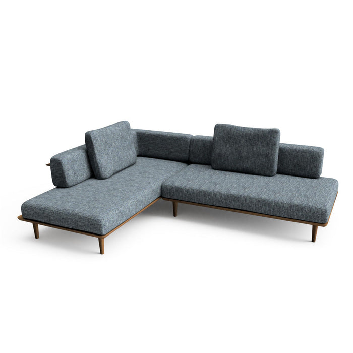 カウチ（左肘付き）+ソファ（右背付き） /W200 /D183 /ビーチ